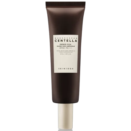 Protetor Solar Madagascar Centella Probio Cica Glow Sun Ampoule 50 Plus Pa 50ml