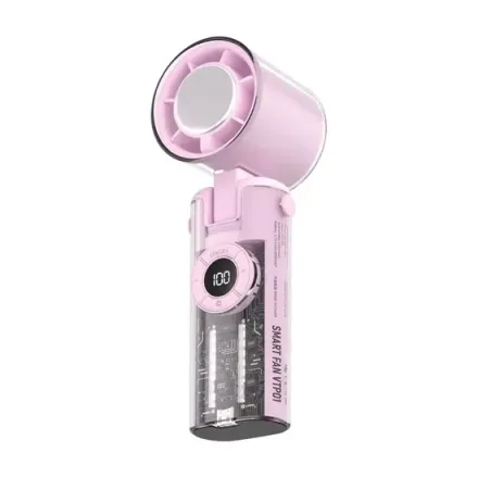 SMARTFY VENTILADOR PORTATIL VTP01V RECARG LILA