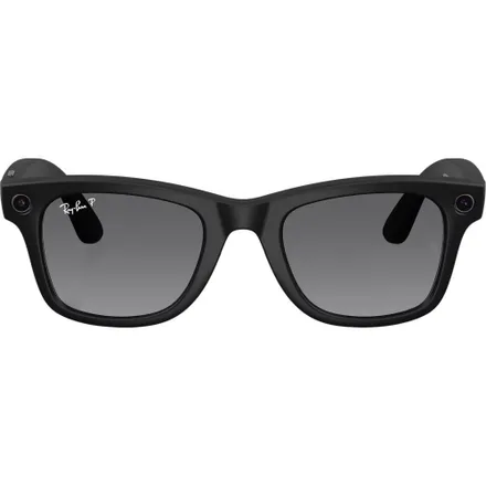 Lente Ray Ban Meta Wayfarer RW4012 - Matte Black/Gradient Graphite