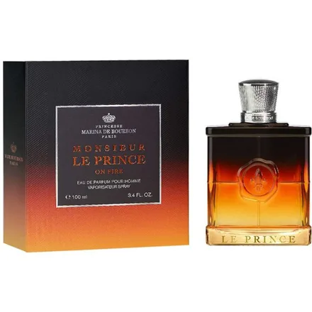 Marina Bourbon Monsieur Le Prince On Fire Pour Homme Eau Parfum 100ml