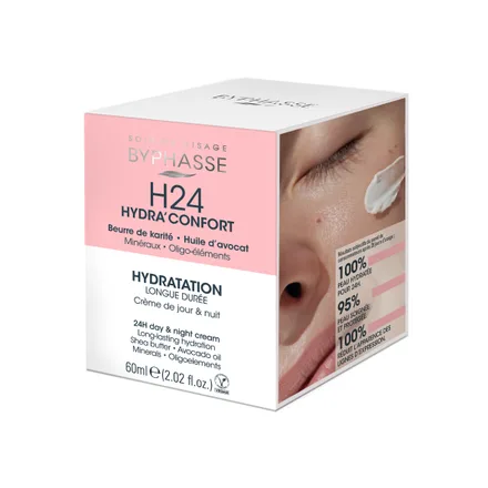 BYPHASSE CREMA FACIAL DIA&NOCHE C/KARITE Y ACEITE DE AGUACATE