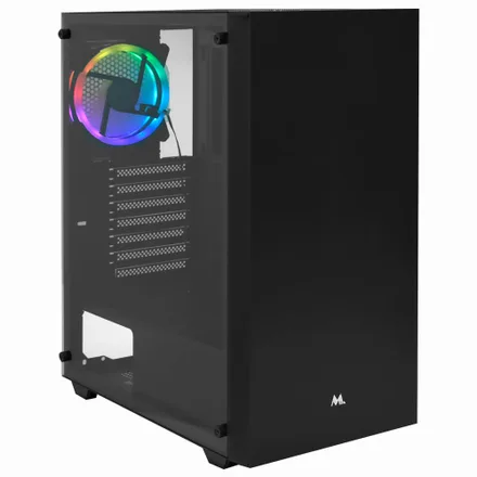 Gabinete Gamer Mtek Mk 2603 Mid Tower 1FAN Rgb