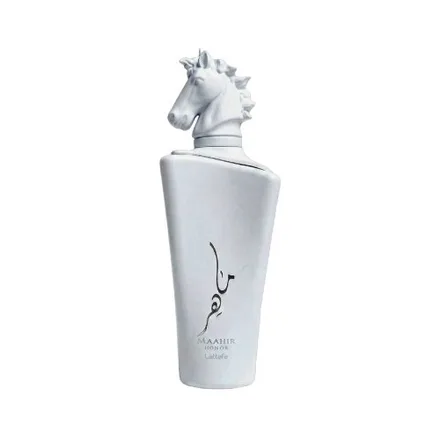 Perfume Lattafa Maahir Honor White Unisex EDP 100mL • Agatres