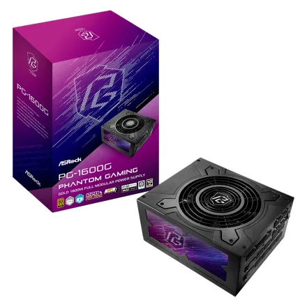 Fonte Asrock Pg Atx 80 Plus Modular 1600g