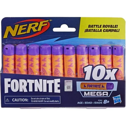 MEGA REFIL LANZADOR DE DARDOS NERF FORTNITE BATALLA CAMPAL E7064