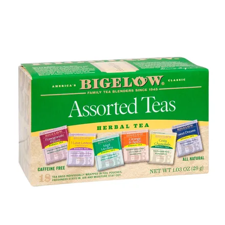 Te Bigelow Assorted Herbal 18