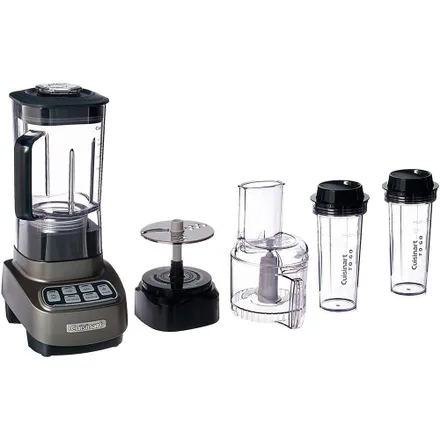 Liquidificador E Processador De Alimentos Cuisinart BFP-650GM 110V Cinza/Preto