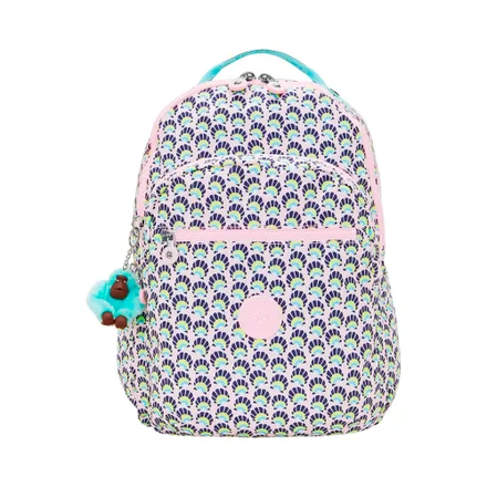 Mochila Kipling Seoul Lap Geo Shell
