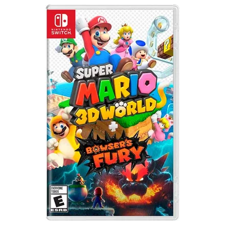 Jogo Super Mario 3D World Bowser Fury Switch