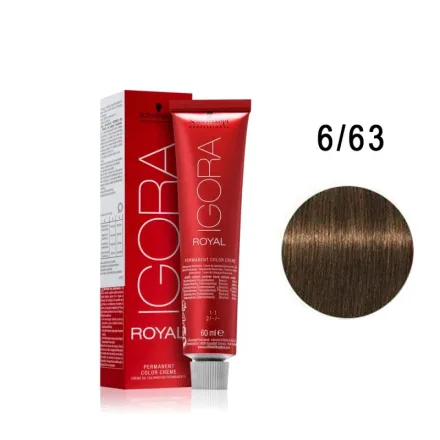 Schwarzkopf Tinte Pelo Igora Royal 6 63 60ml