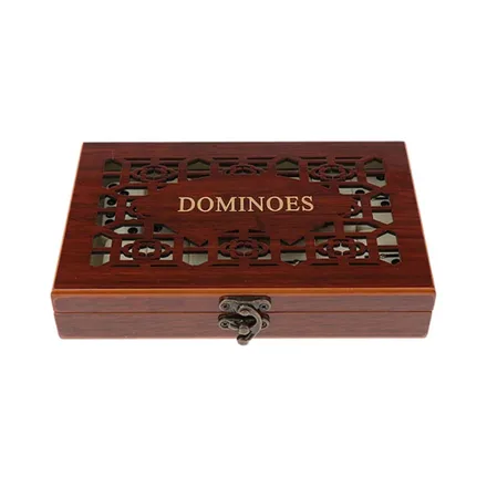 Juego Domino Caja Madera 28 Pz