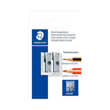 Sacapuntas Doble Metal Staedtler 510 20 Bkd