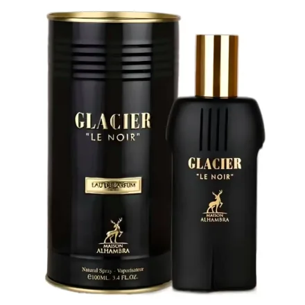 Perfume Maison Alhambra Glacier Le Noir Eau Parfum Masculino 100ml