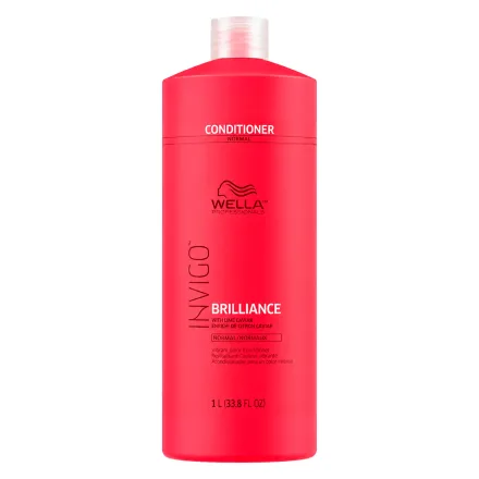 Condicionador Wella Professionals Invigo Color Brilliance Fine Normal 1L