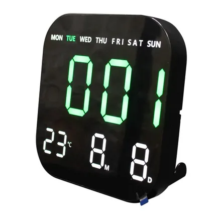 Reloj de Pared Satellite Digital AC-T6841 - Orange
