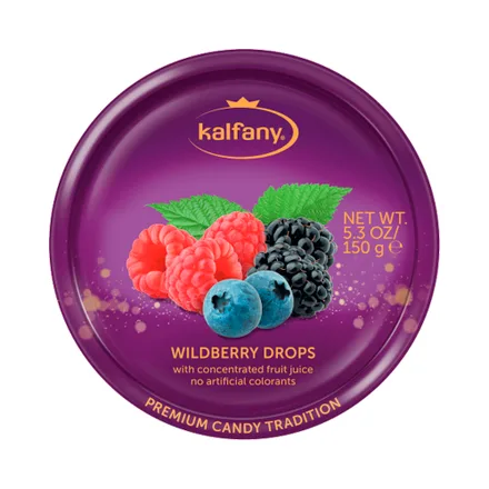 Caramelo Kalfany Wildberry 150 Gr