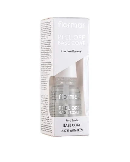 PEEL OFF BASE COAT QUITA ESMALTE EN ESMALTE