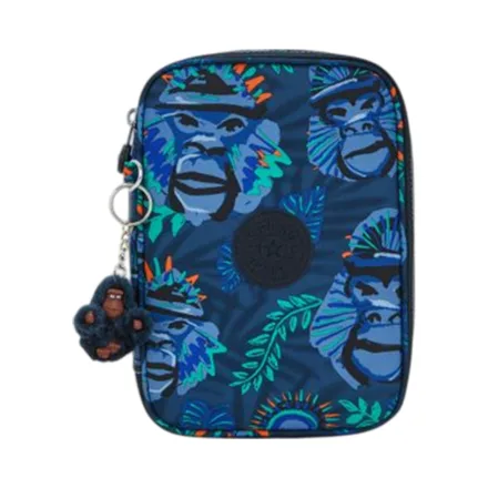Estuche Kipling 100 Pens Monkey Fun