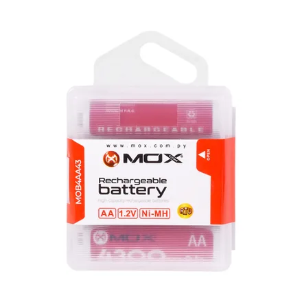 Pila Recargable Mox Mob 4 AA43