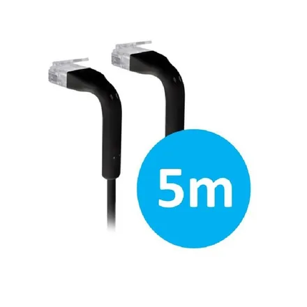 Ui Cable Patch 5M RJ45 Bk Unifi Cabo Ethernet