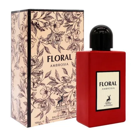 Perfume Maison Alhambra Floral Ambrosia Eau Parfum Feminino 100ml