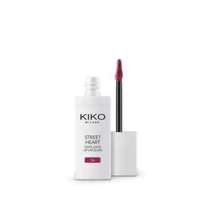 Kiko Milano Lapiz Labial Liquido Lucafont Heart 06 Berry Crush