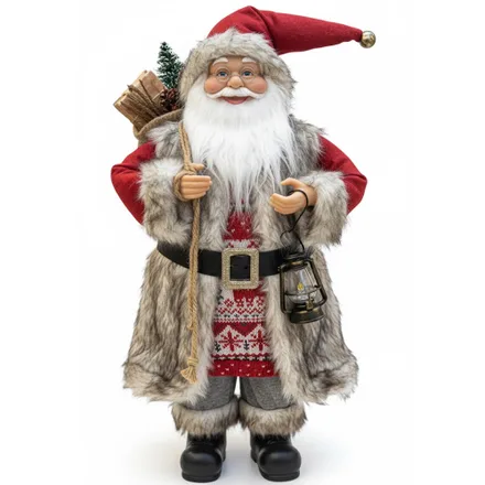 Adorno Navideno Papa Noel L8 028 Farol