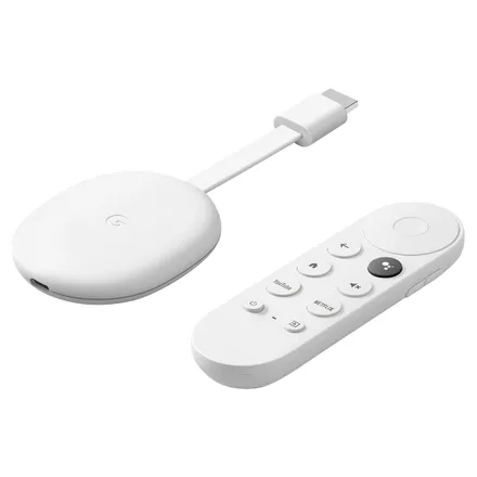 Google Chromecast Google TV GA03131-US HD WiFi – Branco