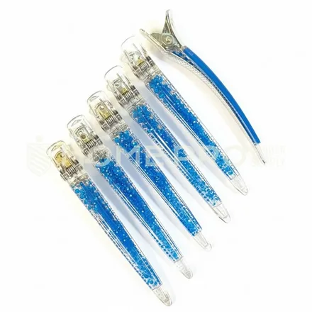 Presilha Cabelo Transparente Lmpro Conjunto 6