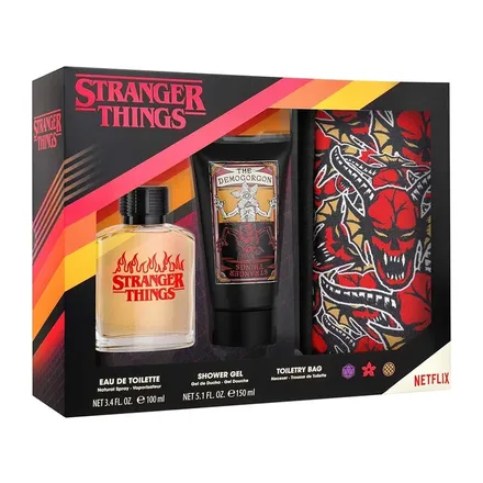 Stranger Things Masculino Eau Toilette Plus Shower Gel Neceser 100ml