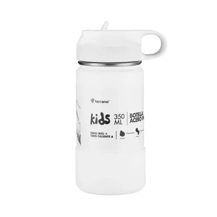 Terrano Termito Acero Inox Kids Blanco 350ml