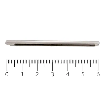 F. TUBETE PARA EMENDA DE FUSÃO 06 CM SLEEVE FIBRA OPTICA