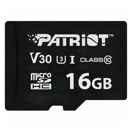 Cartão de Memória Micro SD Patriot VX Series 16GB 90Mbs - PSF16GVX31MCH