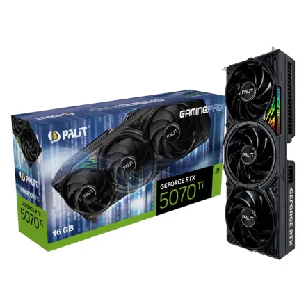 Placa Video Palit Gaming Pro Geforce Rtx 5070 Ti Gddr 7