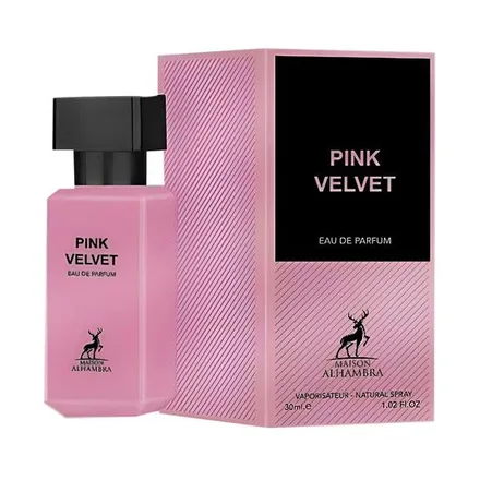 Perfume Maison Alhambra Pink Velvet Eau Parfum Feminino 30ml