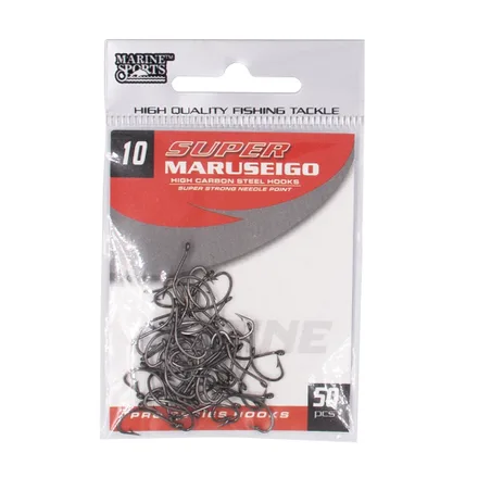 Anzuelo Marine Sports Super Maruseigo Nickel 10 50 Pcs