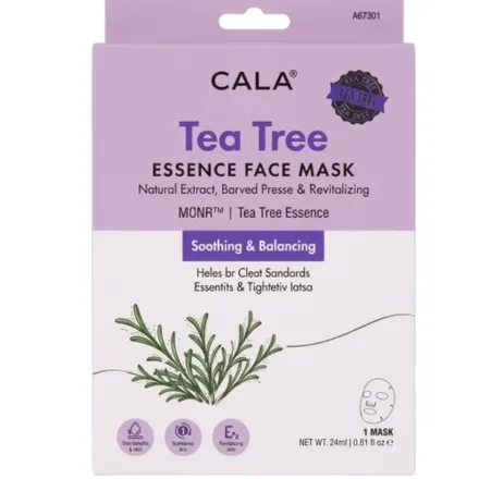 Mascarilla Cala Essence Tea Tree 5PCS