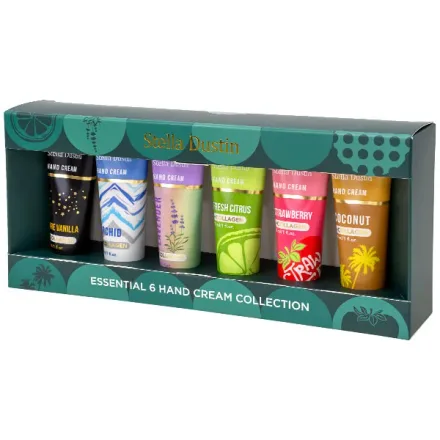 Creme Maos Stella Dustin Essential Hand Cream Collection 6 30ml
