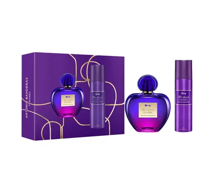 Antonio Banderas Her Secret Desire Eau Toilette Deospray 150ml 80ml