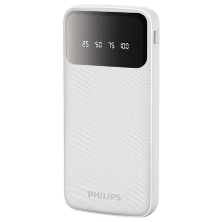 Cargador Portatil Philips PHILIPS DLP7710 10000MAH - White