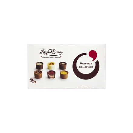 CHOCOLATE LILY OBRIENS DESSERTS COLLECTION 230GR