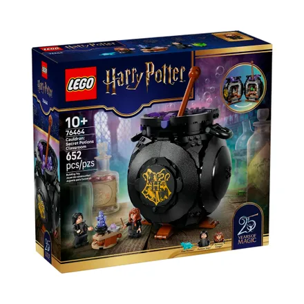 Juguete Construccion Lego Harry Potter Cauldron Secret Potions Classroom 652 Piezas