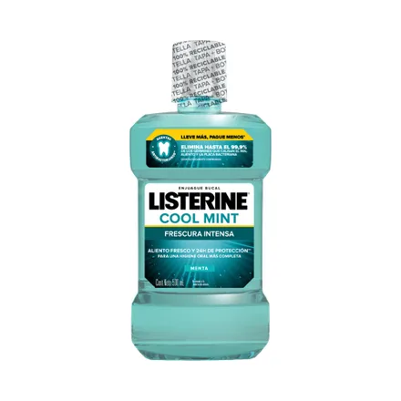 Enjuague Bucal Listerine Cool Mint Menta 500ml