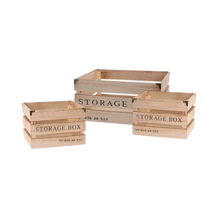 Set Cajas Almacenamiento Kpm 3 Piezas