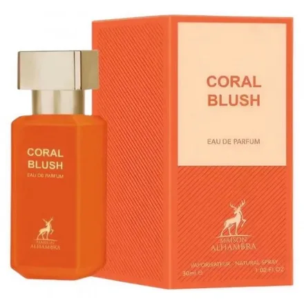 Perfume Maison Alhambra Coral Blush Eau Parfum Feminino 30ml