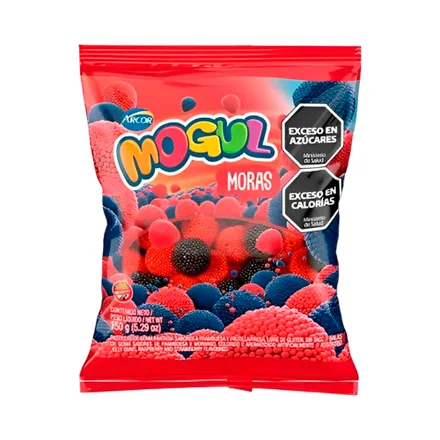 Gomitas Arcor Mogul Moras 150 Gr