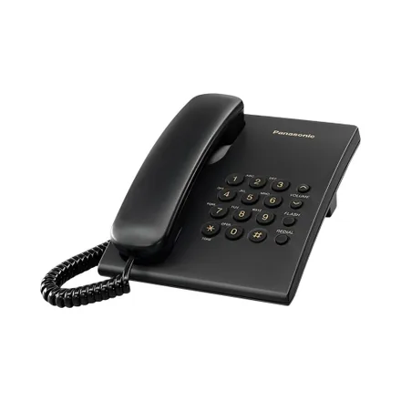 Teléfono Panasonic Kxts500 Black