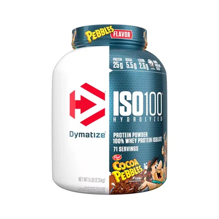 Suplemento Dymatize Iso100 Hydrolyzed Cocoa Pebbles 2.3 Kg