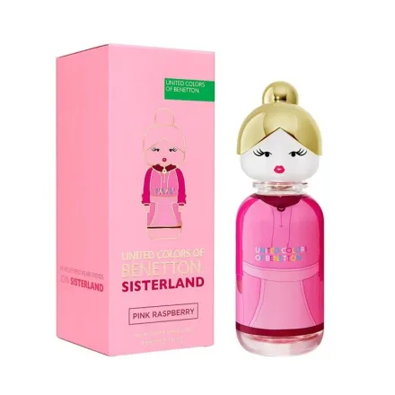 Benetton United Colors Sisterland Pink Raspberry Edt 80ml