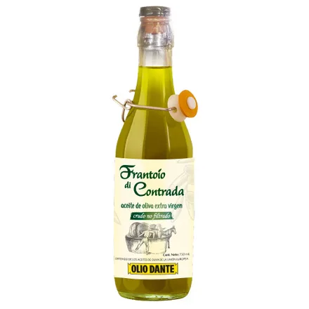 Aceite Oliva Dante Extra Virgen Crudo 750ml
